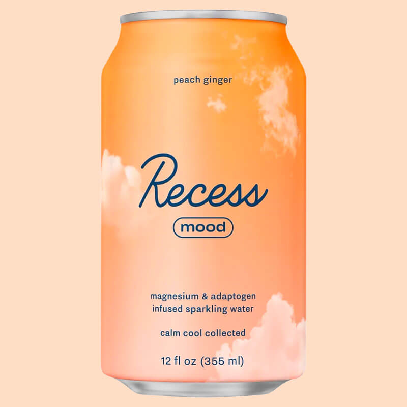 Recess Mood Peach & Ginger Can