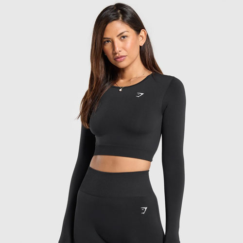 Everyday Seamless Long Sleeve Crop Top