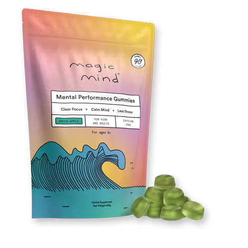 Magic Mind Gummies pouch